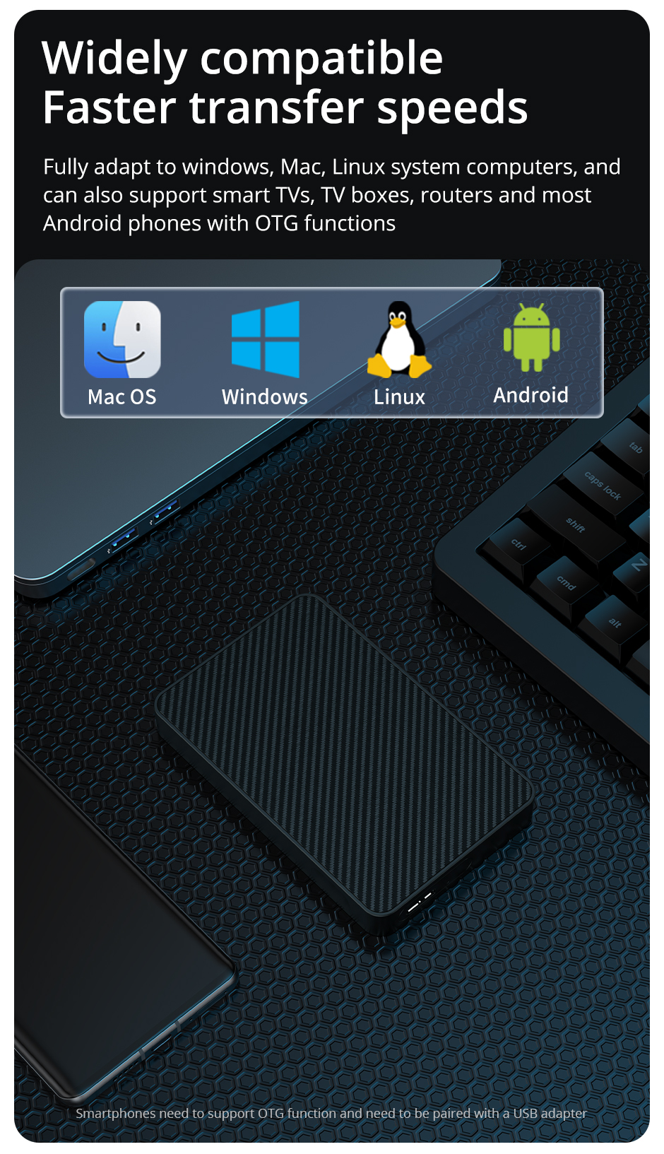 New Portable Mobile Hard Disk 320GB, 500GB, 1TB 2.5 