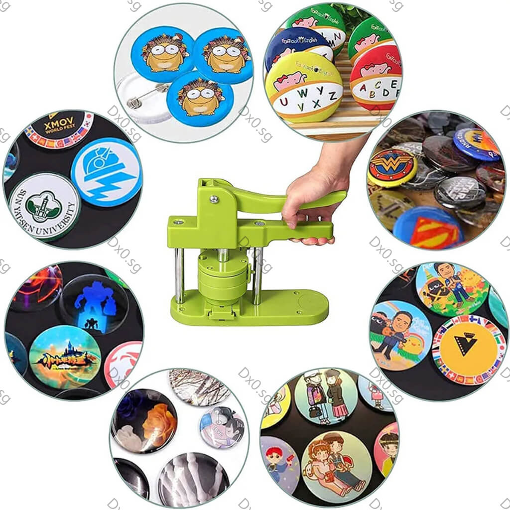Pin Maker Button Pin Machine Set Badge Maker Handmade Badge Punch Press ...