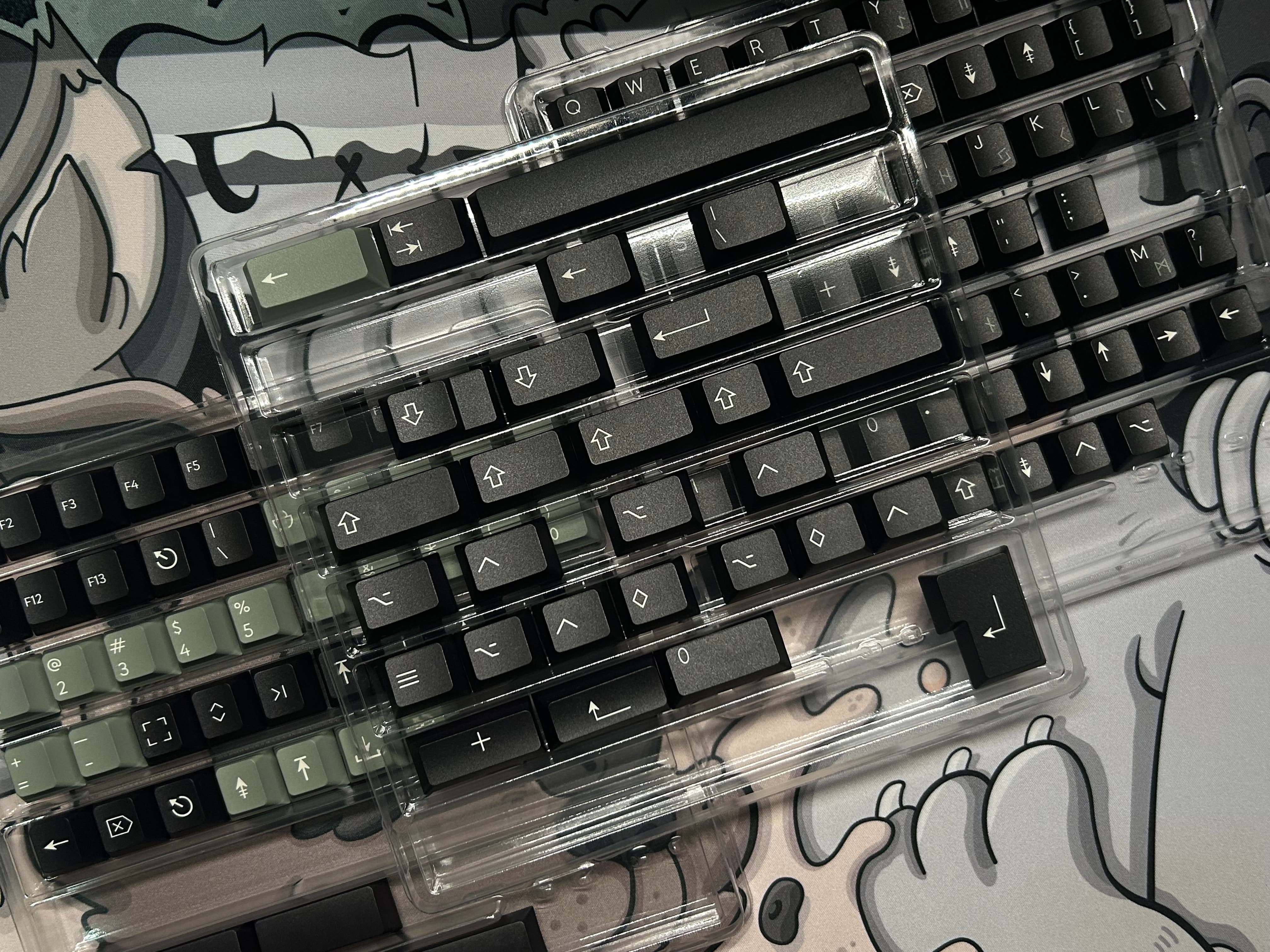 -LW- KBD Loki PBT Keycaps CHERRY Profile Mechanical Keyboard Keycaps HE ...