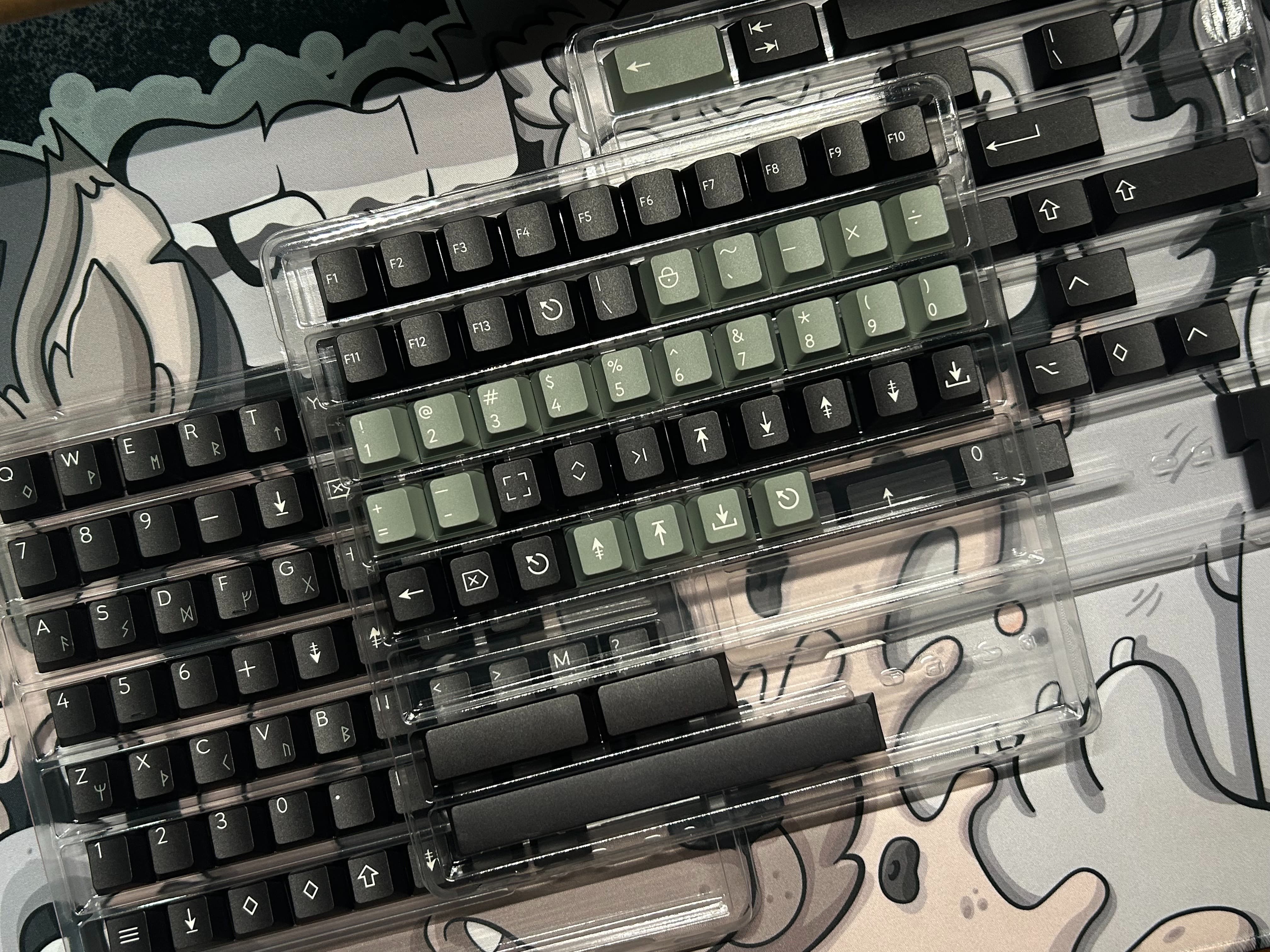 -LW- KBD Loki PBT Keycaps CHERRY Profile Mechanical Keyboard Keycaps HE ...