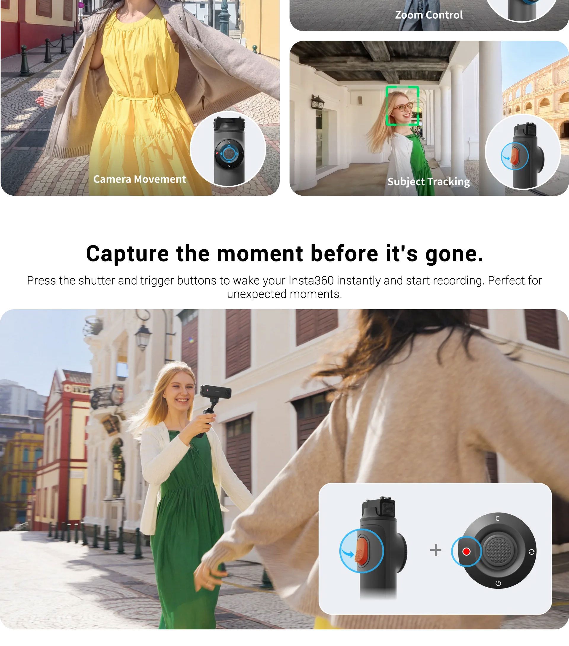 Insta360 Free Framing Selfie Stick for Insta360 X5/X6 | Shopee Singapore