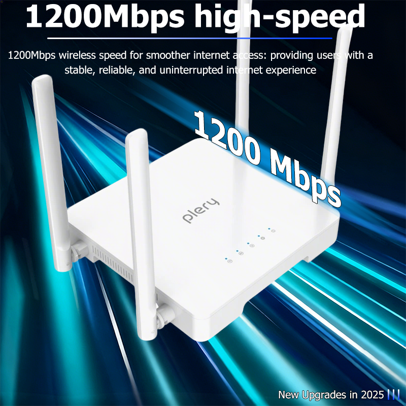【Signal within 800 m】 1200Mbps wifi 7 router wifi router 5g sim card ...