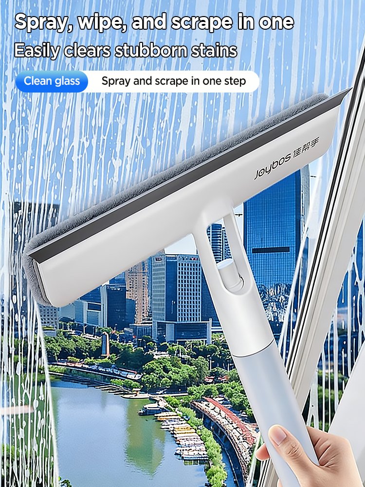 Joybos S06 Handheld Window Cleaner with Water Spray - Double Sided ...