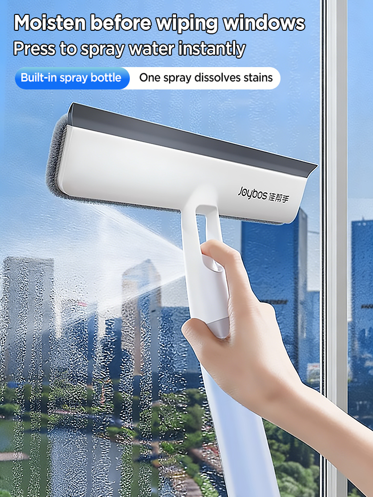 Joybos S06 Handheld Window Cleaner with Water Spray - Double Sided ...
