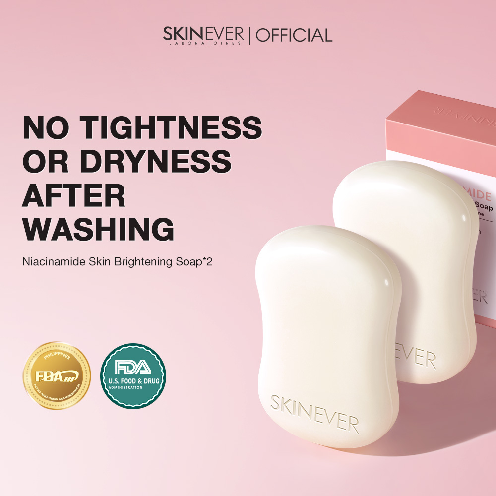 SKINEVER Niacinamide Brightening Soap Set Salicylic Acid Acne Soap ...