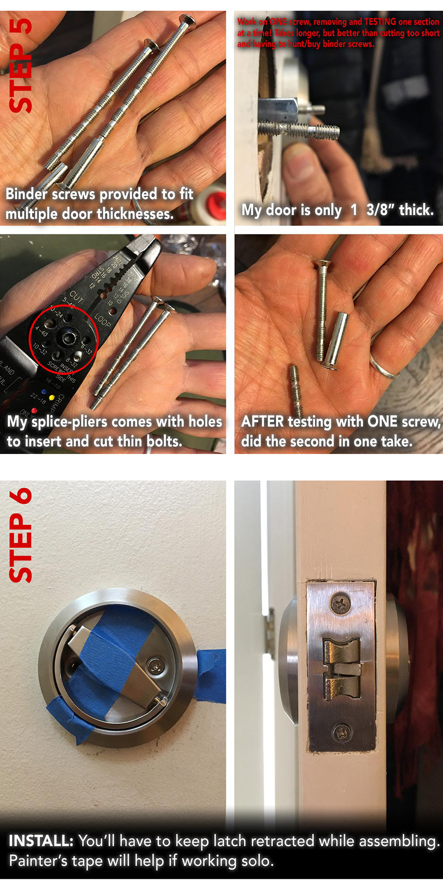 NAIERDI Stainless Steel Keyless Pocket Door Lock Corridor Sliding Door ...