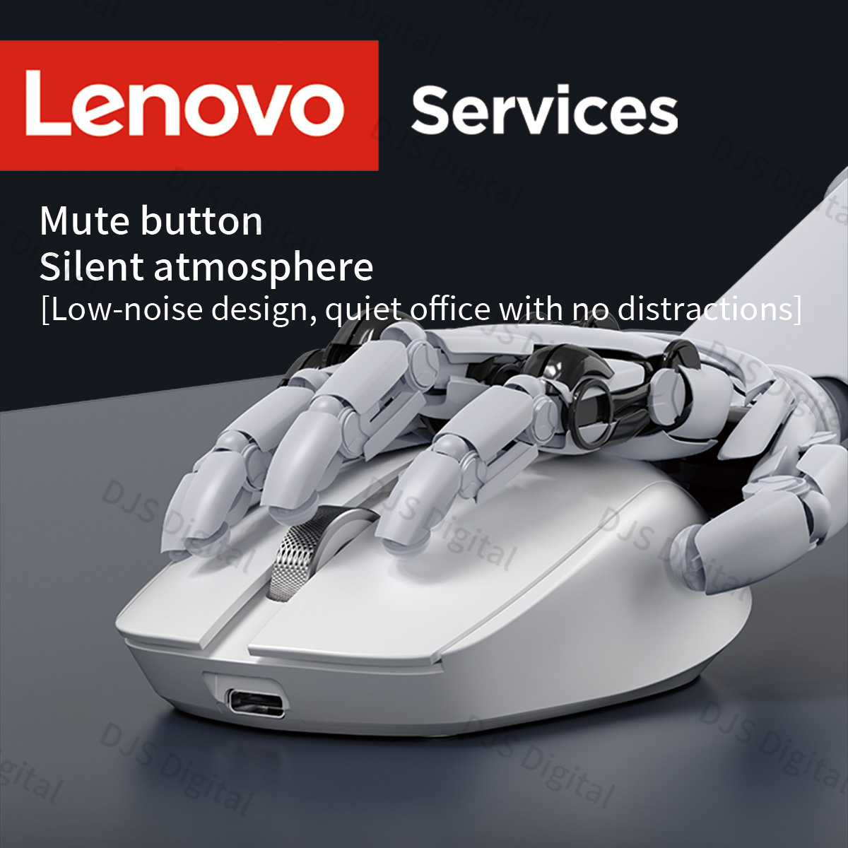 Lenovo Wireless mouse for pc Business Office Silent Operation Ergonomic ...