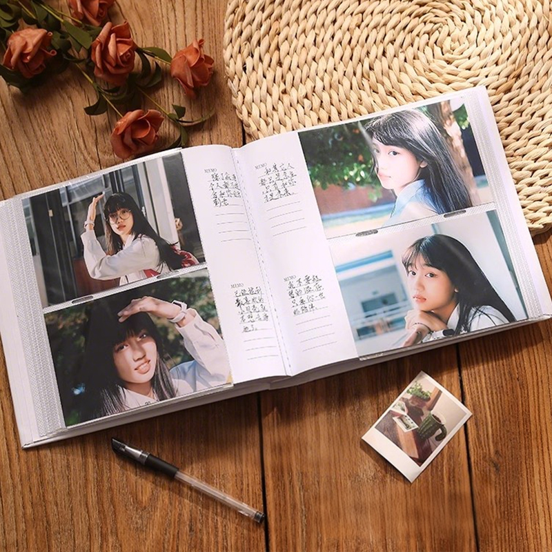 【Ship in 12h】Writeable Photo Album 4R 200/300 Insert Linen Photobook ...