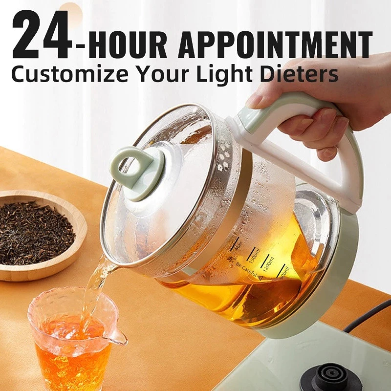 【3-Year Warranty】Electric Health Teapot 1.8L Multi-function Electric ...