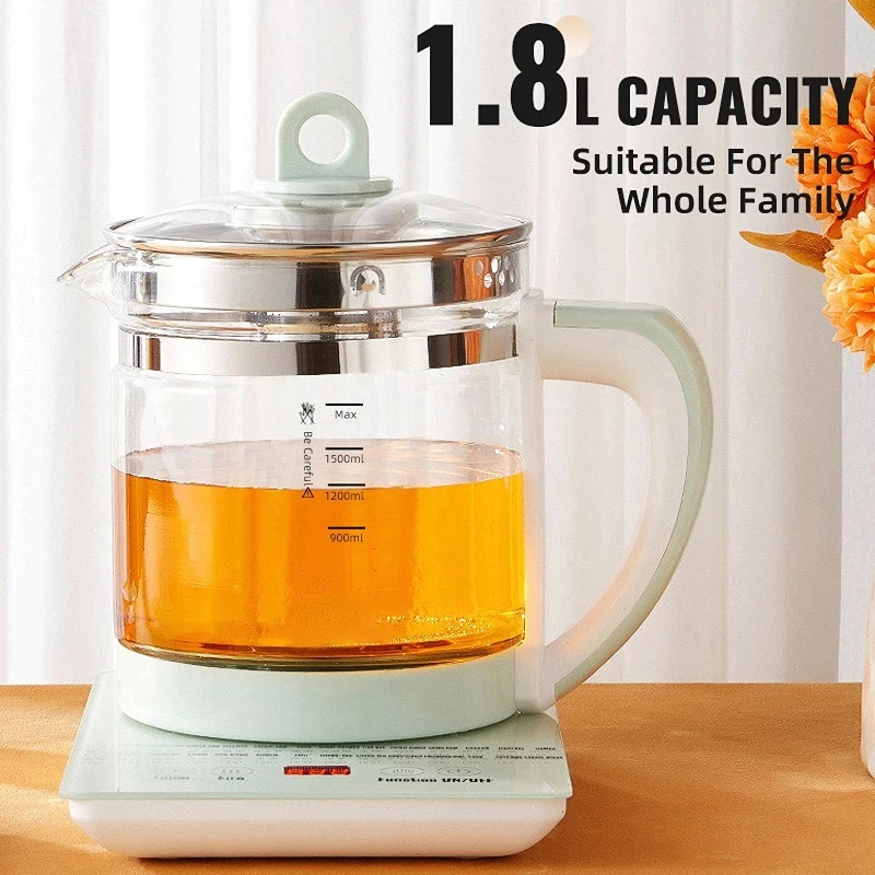 【3-Year Warranty】Electric Health Teapot 1.8L Multi-function Electric ...