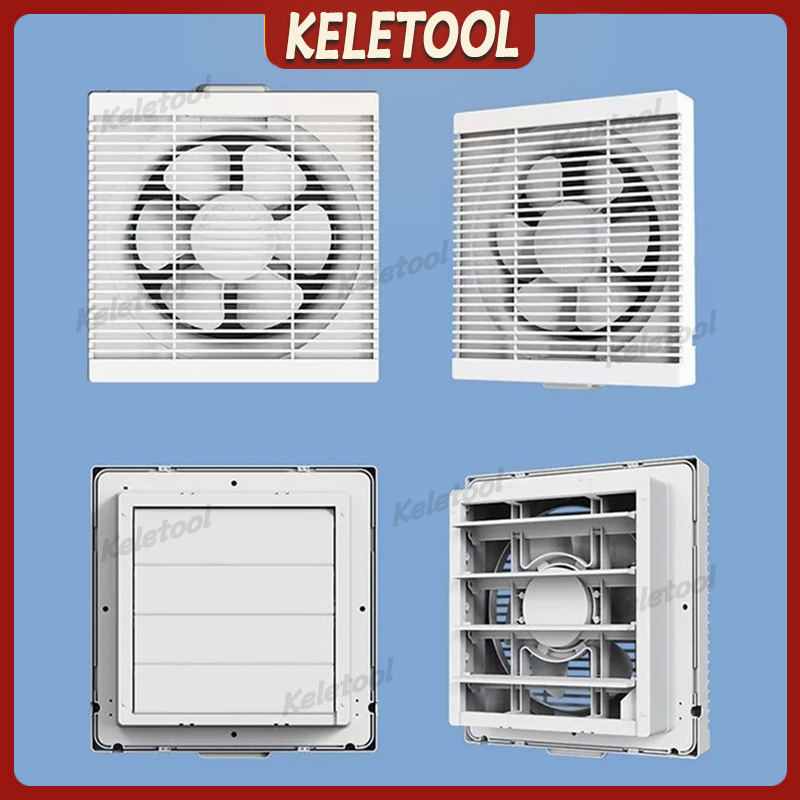 8/10/12 Inch Living Room Exhaust Fan Window Through-Wall Ventilation ...