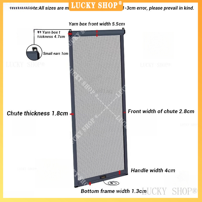 Customized invisible screen window aluminum alloy magnetic window mesh ...