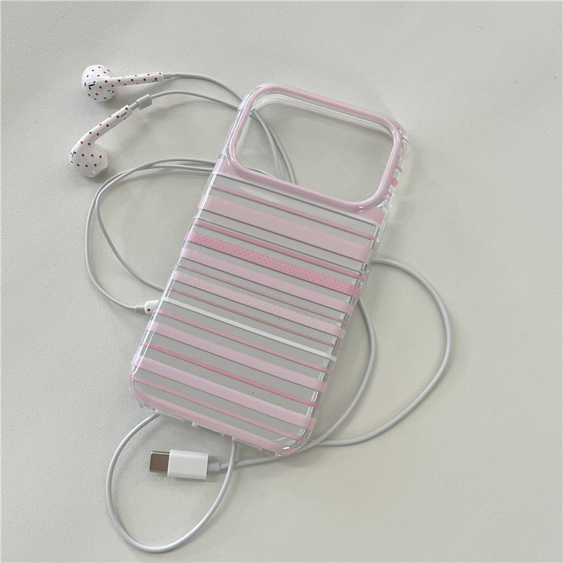 iPhone 18 Pro max Stripes pattern TPU materia IMD process Phone case ...