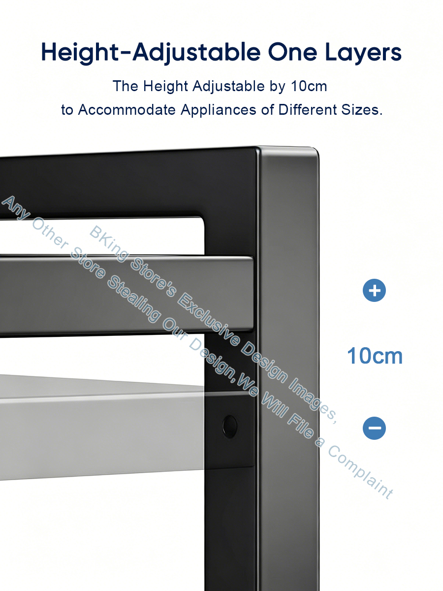 Adjustable Microwave Oven Rack Kitchen Air Fryer Rack Rice Cooker Rack ...