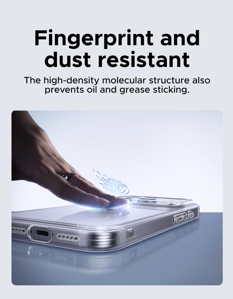 UGREEN iPhone 18/17 Case Crystal Clear Full Coverage Compatible with ...