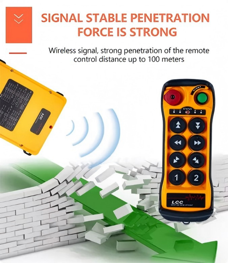 [Cash on Delivery] LCC Q808 8-Button Dual-Speed Crane Controller ...