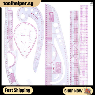 1 Set Sewing Ruler French Curve Ruler Tailor Ruler Professional Sewing  Tools 