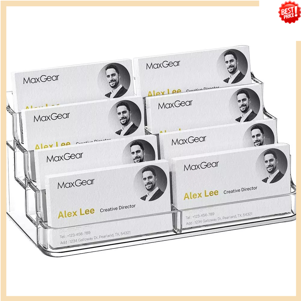 Office Desktop Business Card Box Exhibition Dedicated Multilayer
