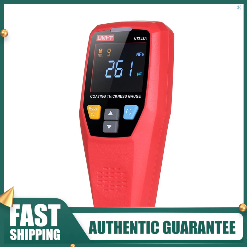 rcfans UNIT Dual Purpose Paint Coating Thickness Gauge for Ferrous