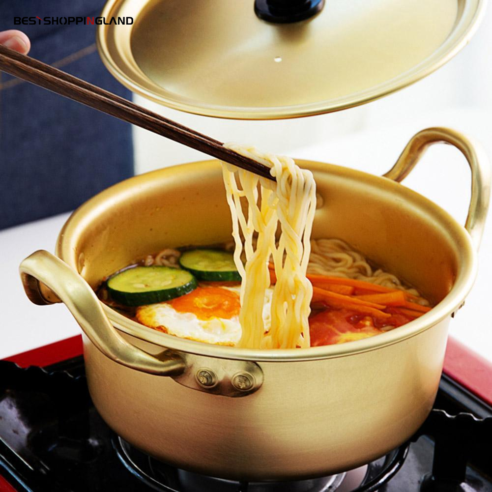 Korean Kimchi Instant Ramen Ramyun Noodle Hot Pot Soup Pot