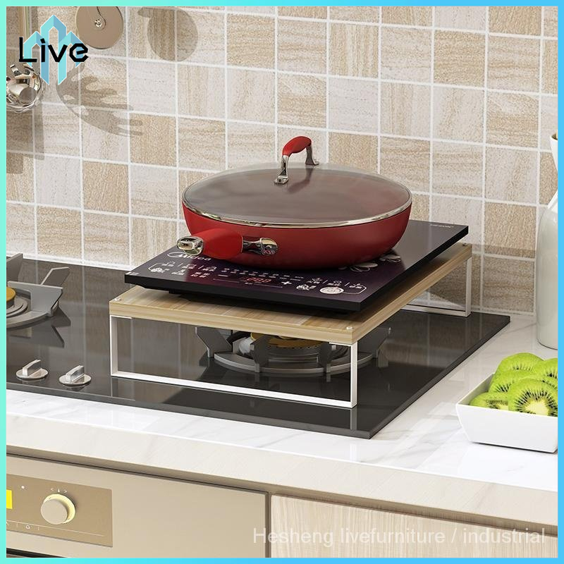 Kitchen Storage Rack Induction Cooker Rack Electric Cooker Rack