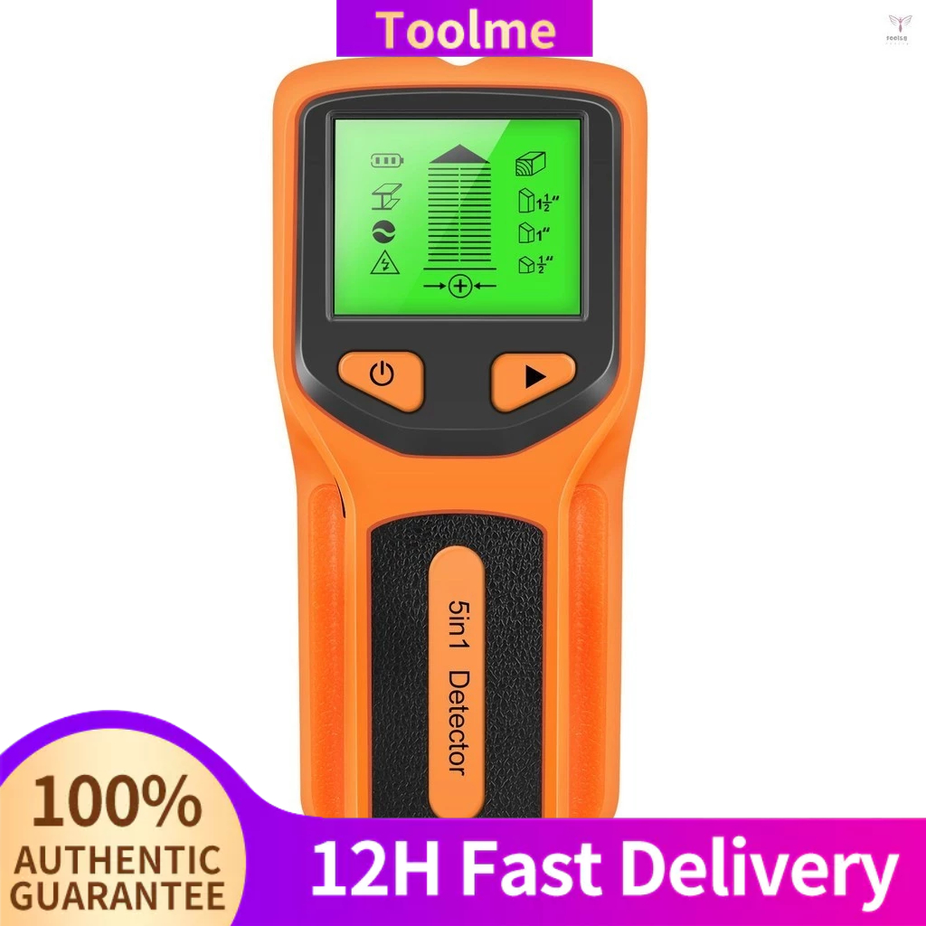 HW430 5 in 1 Stud Detector Wall Scanner Digital Handheld Professional