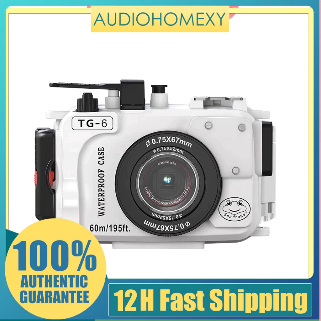 【Ready Stock】Sea frogs Camera Waterproof Housing Diving Case Protective