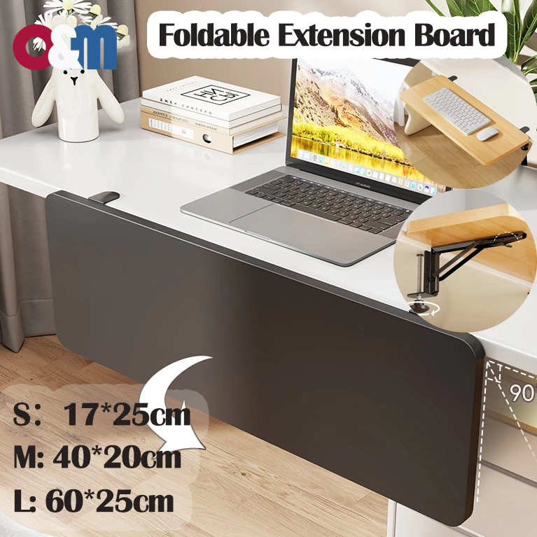 Desktop Extension Board No Drilling Expansion Widening Board Table Hand ...