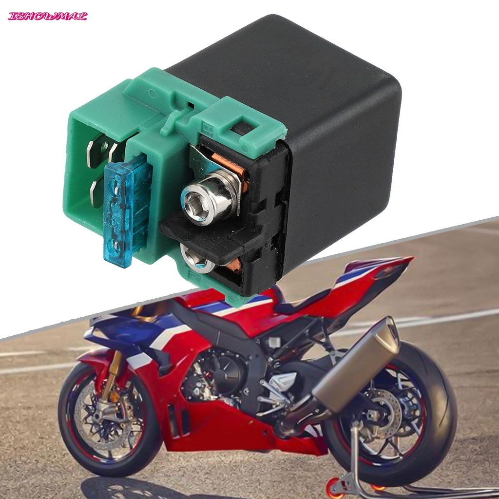 Starter Relay Solenoid For Honda CBR250 MC22 – 12V, Black, Compact, 34x38.5x54.2mm