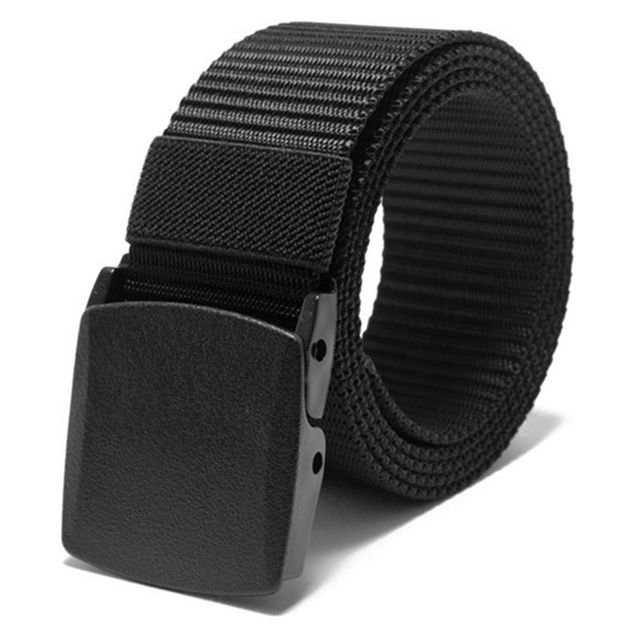 New Fashionable Men's Nylon Belt with Plastic Pressing Buckle ...