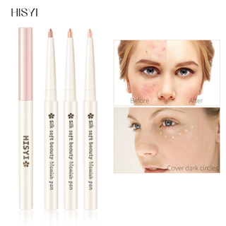 Ivory White Concealer Pen Covering Spots, Acne Marks, Dark Circles,  Contouring Blemishes Invisible Pores , Oil-Free Eraser, Dark Circle  Concealing Mul