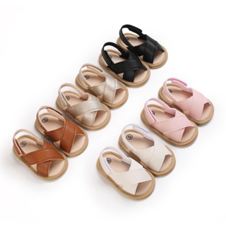 Child on sale leather sandals