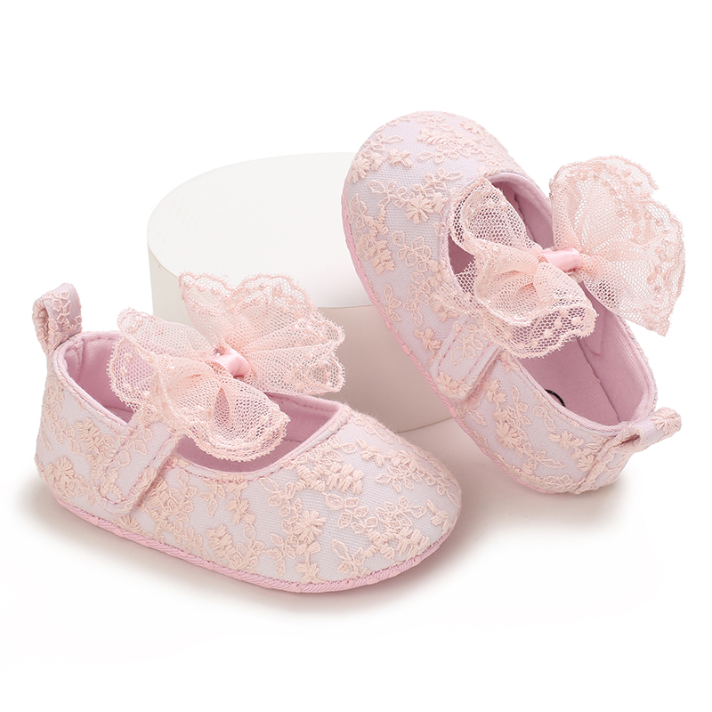 Baby Shoes Girls Princess Shoes Infant Toddler Non-slip Flat Soft-sole ...
