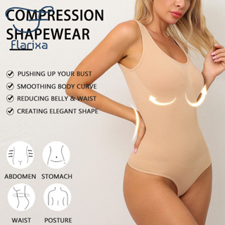 Flarixa Adjustable Shapewear Bodysuits Underwear Slimming Sexy Bodys Women  Shapewear Stretch Solid Color Underwear Corset