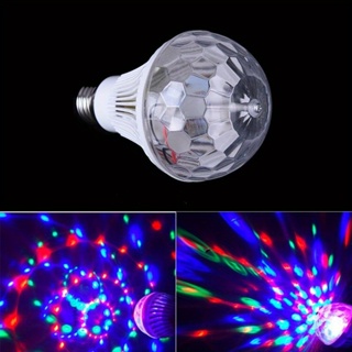 E27 3W Auto Rotating RGB LED Bulb Stage DJ Light Disco Party Lamp Home  Decoration - China LED Snowflake and Disco Light price