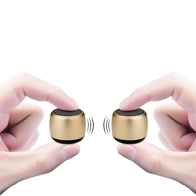 M1 Wireless Mini Bluetooth Speaker Metal Small Steel Cannon Outdoor Portable Small Speaker