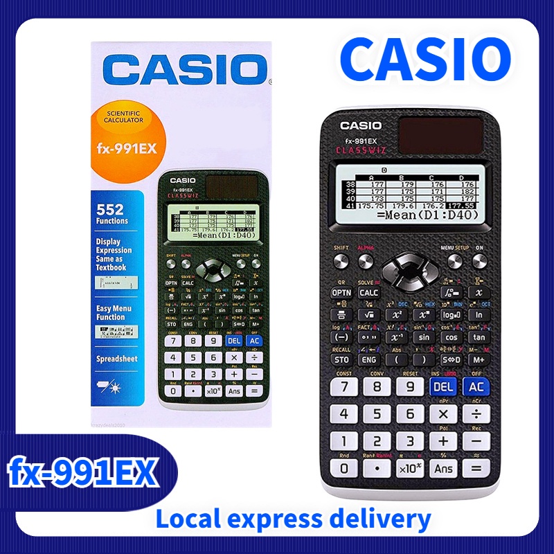 Casio scientific shop calculator fx991ex