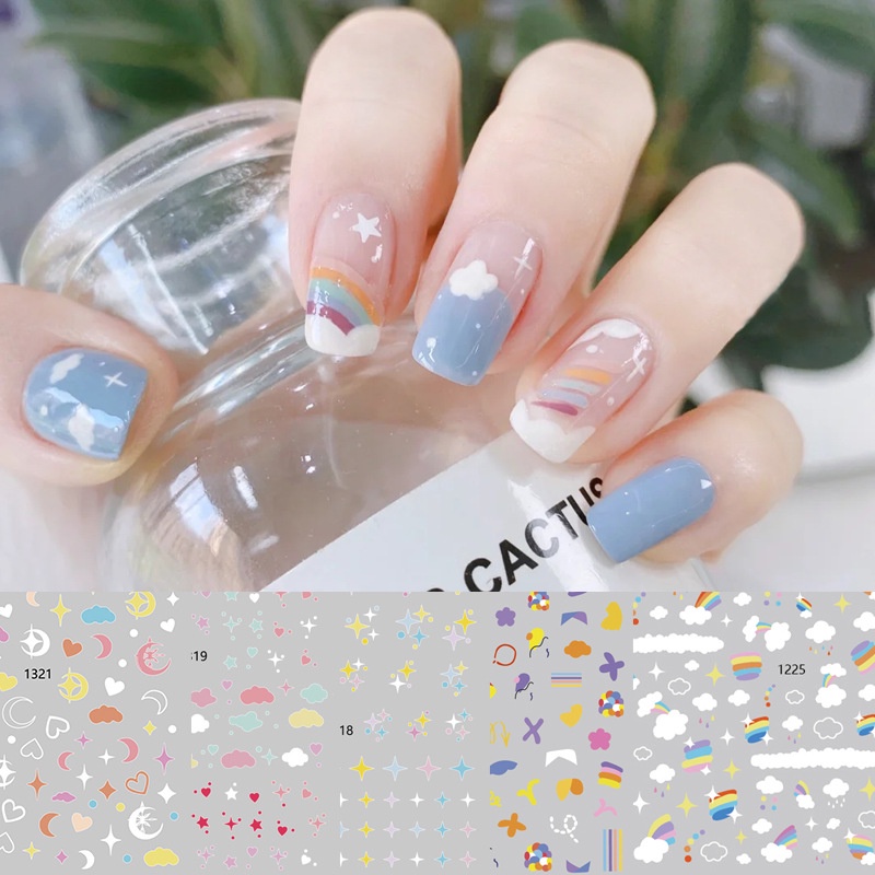 Graffiti Nail Art Stickers -  Singapore