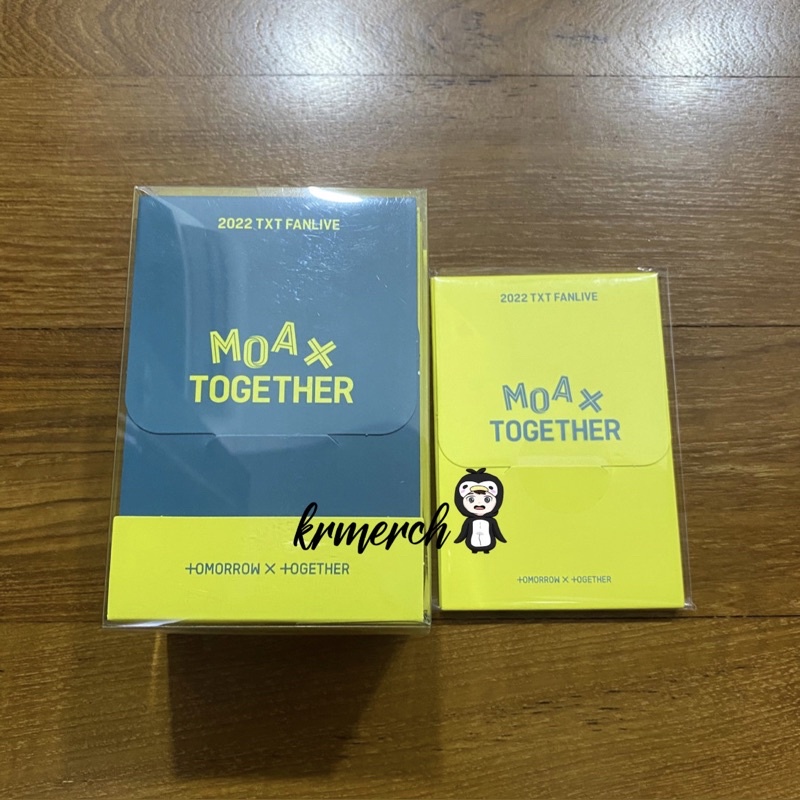 TXT 色あせ MOA X TOGETHER バインダー