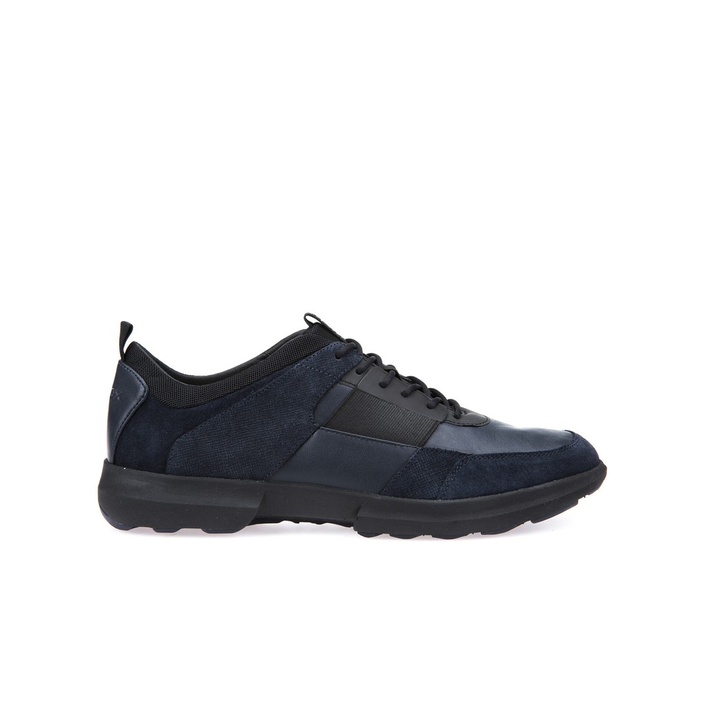 Geox Men Shoes Sneaker U Traccia B Navy Black Shopee Singapore