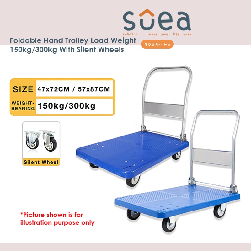 Foldable Hand Trolley 300kg - MHE Specialist