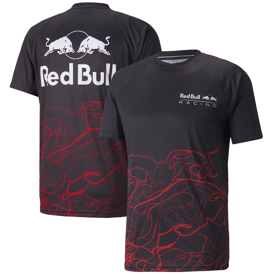 2022 F1 Short Sleeve Oversized Top Red Bull Teams Formula 1 T-shirt Men Women Extreme Sports Fans Summer Clothing 6XL