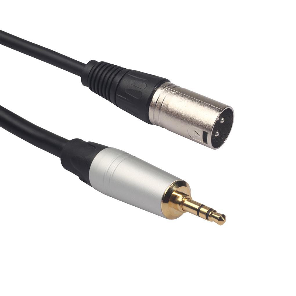 CABLE AUDIO VIDEO 3 PLUG RCA – 1 PLUG ESTEREO 3.5 MM, 1.8M