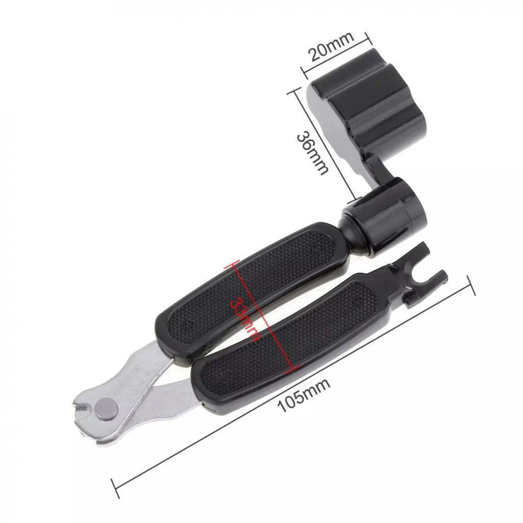 Multifunctional Black Guitar String Winder Cutter & | Ubuy