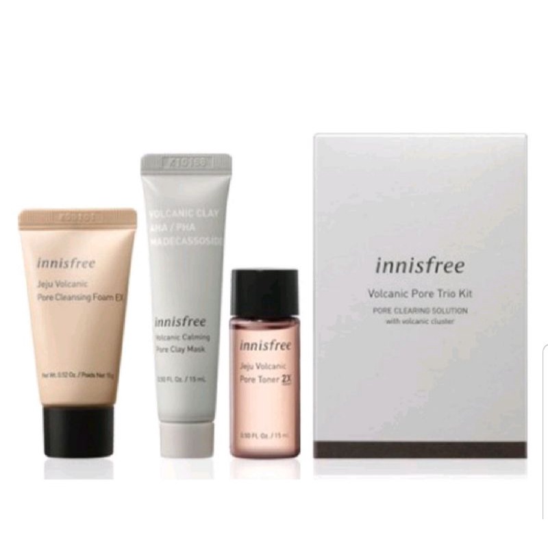 Innisfree Volcanic Pore Trio Kit | Shopee Singapore