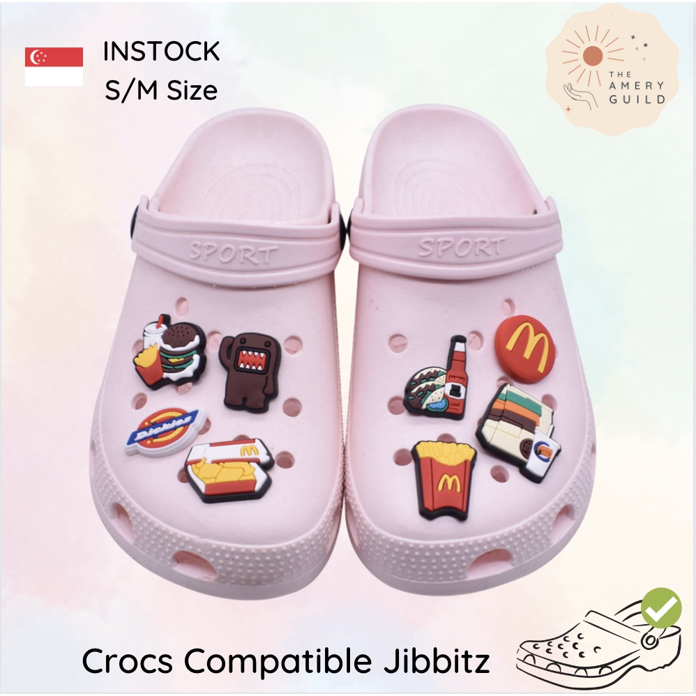 [🇸🇬 LOCAL SELLER] Crocs Compatible Jibbitz Charms Macdonalds Happy Meal