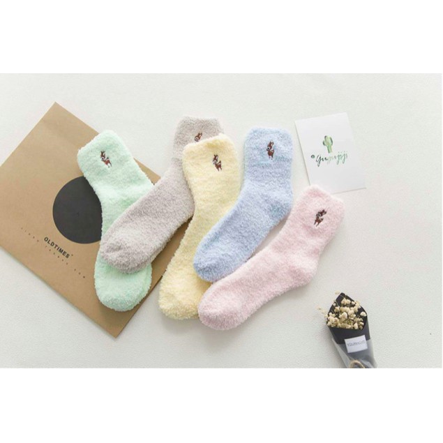 PREMIUM PLAIN TOWEL SOCKS DESIGN 02 | Shopee Singapore