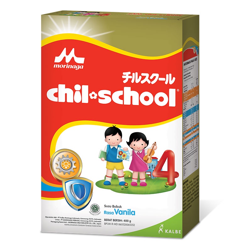 Morinaga Chil School Gold Vanila 400Gr