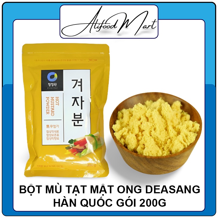Korean DEASANG Korean Mustard Powder with Honey Flavor 200g Shopee