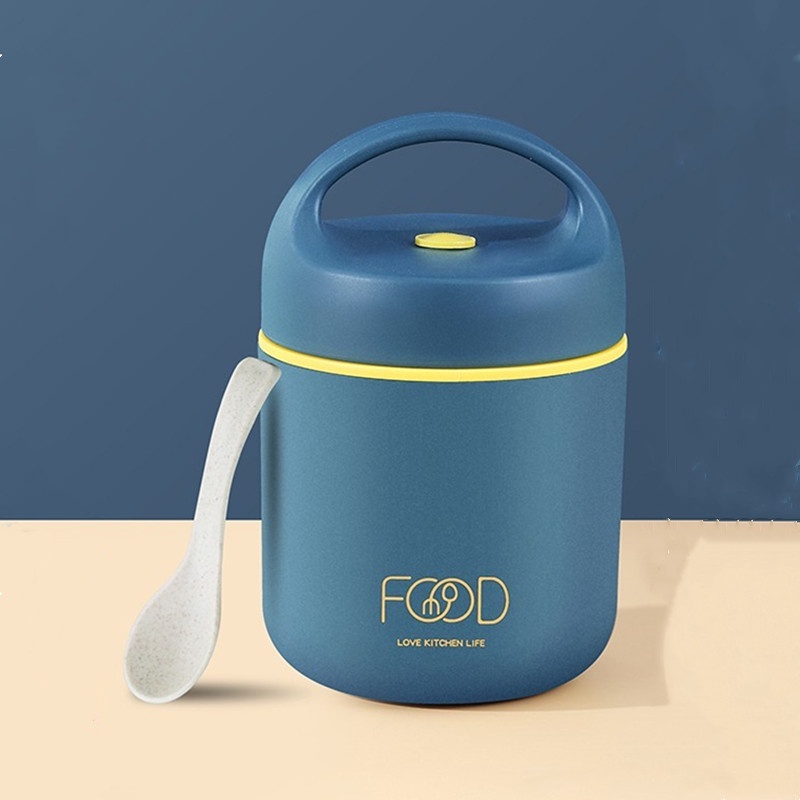 Portable Stainless Steel 304 Thermal Lunch Box With Bag Leak-Proof